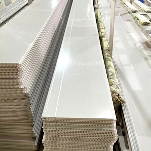 Panel Plafon <span class=keywords><strong>PVC</strong></span> Modern Berkualitas Tinggi, Tahan Air, dan Tahan Api untuk Rumah dan Kantor - Product Image 1