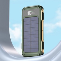 Batterie Externe Solaire Portable Originale 2A avec Câble, Chargeur Universel Grande Capacité 20000mAh pour Téléphone Mobile – Vente en Gros