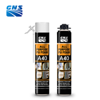 Isolation phonique et thermique Gns Construction Mousse de polyuréthane en spray PU pour fenêtres et portes