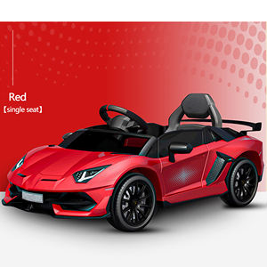 Лицензированный детский электромобиль 12В из пластика для детей 2-4 лет с музыкой и световыми эффектами - Product Image 1