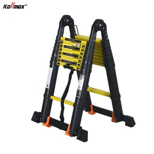 Wholesale Aluminum Folding Telescopic <strong>Ladder</strong> With Hinge Foldable <strong>Ladder</strong> for <strong>Garden</strong> - Product Image 4