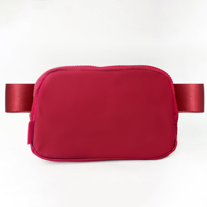 Sac banane unisexe en nylon imperméable avec fermeture éclair, motif sport, pour voyage, randonnée et activités de plein air - Collection 2025 - Product Image 5