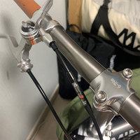 Guidon de vélo AGEKUSL en titane Ti, guidon plat 25,4 560 mm pour vélo pliant Brompton 3Sixty JAVA NEO
