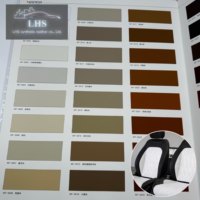 Siège de voiture en cuir microfibre Nappa 1,2 mm respirant et résistant à l'usure, housse de volant, matériau d'habillage pour panneau de porte