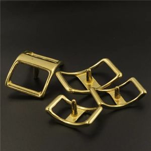 Ikat Pinggang Pengiring Pengantin Kuningan Padat Gesper Halter <span class=keywords><strong>Harness</strong></span> Kuda Pengekang Tali Ikat Kuda Aksesori Perangkat Keras DIY 5 Ukuran - Product Image 1