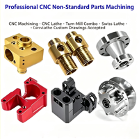 Pièces en acier inoxydable usinées CNC de précision à 5 axes sur mesure, usinage CNC, petites pièces métalliques en aluminium