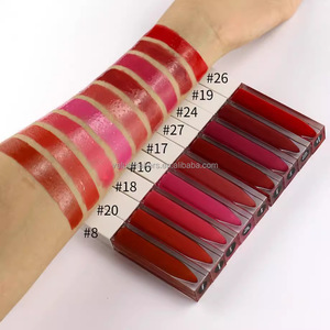 Lápiz labial líquido de etiqueta privada hidratante a prueba de agua brillo de labios claro vegano CRUELTY FREE mineral brillo de labios desnudo maquillaje - Product Image 5