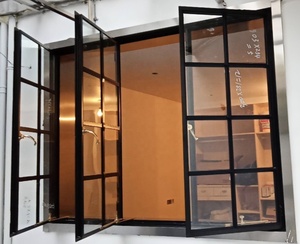 Hot Sale Price Interior Glass Room Divider Steel Casement Designs/casement Crank Window - Product Image 3