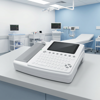 Simulador de ECG Multiparamétrico con Pantalla Táctil, Certificado CE, Dispositivo Médico con Batería Integrada para Pacientes de UCI Hospitalaria