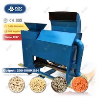 Petite machine à décortiquer le blé, le maïs et le riz pour le décorticage/écorçage à sec et à humide du haricot noir/maïs/millet/lentille/fève/sorgho/pois/soja