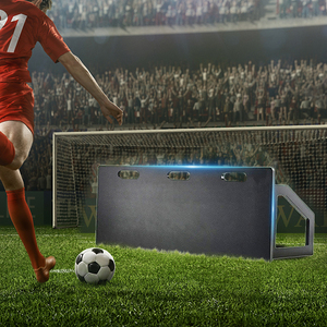 Pannello di Rimbalzo per Calcio in Materiale HDPE, Barriera per Allenamento Calcistico Nera 1000*400*20mm - Product Image 2