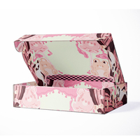 Caja de Envío de Cartón Corrugado Rígido Ecológica con Logotipo Personalizado, Laminación Mate, Materiales Reciclados para Regalos y Manualidades