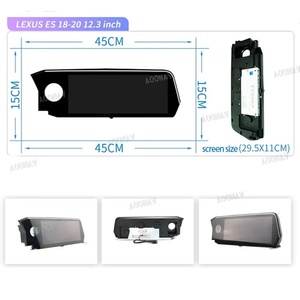 256G 12.3 Inch Car Radio for Lexus ES ES300 ES250 ES350 ES300h 2018-2020 Android Multimedia GPS Video Carplay Player Head Unit - Product Image 6