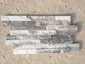 Panneau mural en pierre de culture de style design moderne gris nuage <span class=keywords><strong>ardoise</strong></span> de pavage extérieure ultra-mince revêtement extérieur en gros fendu - Product Image 4