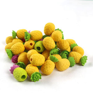 Bán Buôn Soododo Động Vật Đầy Màu Sắc Ếch Dứa Dâu Tây Chuột Hình Topper Linh Hoạt Tẩy Cho Trẻ Em - Product Image 5