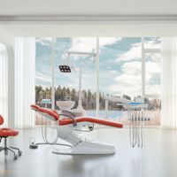 Fauteuil dentaire à faible coût et sûr, nouvelle génération 2022, avec équipement dentaire, lampe chirurgicale LED, lampe de photopolymérisation, visualiseur de radiographie