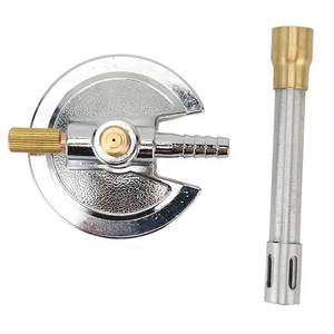 Brûleur de Bunsen portable, équipement de chauffage de laboratoire pour expériences chimiques avec contrôle de la flamme réglable - Product Image 3