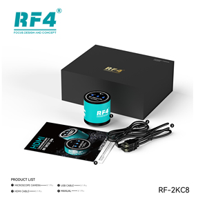 Microscopio Trinocular Estéreo RF4 RF-2KC8 FHD 1080P HD con Cámara, Aumento de 500X, Interfaz de Salida USB, CE ROHS - Product Image 2