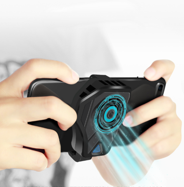 Hot Sales Portable Gaming Mute Radiator Mobile Phone Fan Cooler Universal Game Holder Mobile Phone Radiator