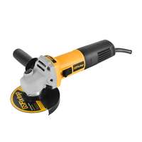 Meuleuse d'angle électrique professionnelle sans balais GSFixTOP 900W 115mm M14 12000 tr/min 50/60Hz double tension avec cordon homologué VDE pour le métal