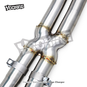 Silencieux Catback personnalisé à son amélioré pour <span class=keywords><strong>Dodge</strong></span> <span class=keywords><strong>Charger</strong></span> <span class=keywords><strong>V6</strong></span> 3.6L 2012-2019 Tuyaux en acier inoxydable Système d'échappement Valvetronic - Product Image 3