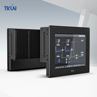 N104CC Intel All-In-One 10.4-Inch kapasitif dokunmatik PC çift çekirdekli DDR4 SSD Windows 10 endüstriyel kullanım HMI LCD iş serisi
