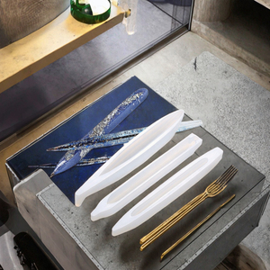 1PC DIY bút bi Khuôn Silicone trong suốt khuôn cho hoa khô nhựa trang trí thủ công nhựa Epoxy bánh công cụ - Product Image 3