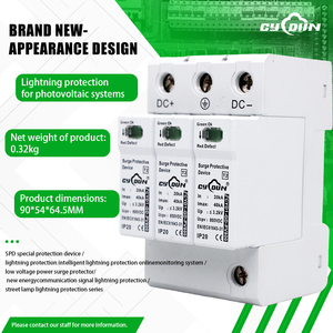 ลดราคาพิเศษ 150V 200V 240V 800V 3P T2 DC SPD 40kA CE IEC61643 <span class=keywords><strong>31</strong></span> CYD1 GD PV800 C18 สำหรับระบบโซลาร์เซลล์ - Product Image 3