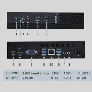 Sharerdp - Mini PC de Escritorio Industrial Integrado X86 con Wifi, Personalizable, Alder Lake-N N95, Cuatro Núcleos, 3.4 GHz, para Juegos y Servidor - Product Image 3