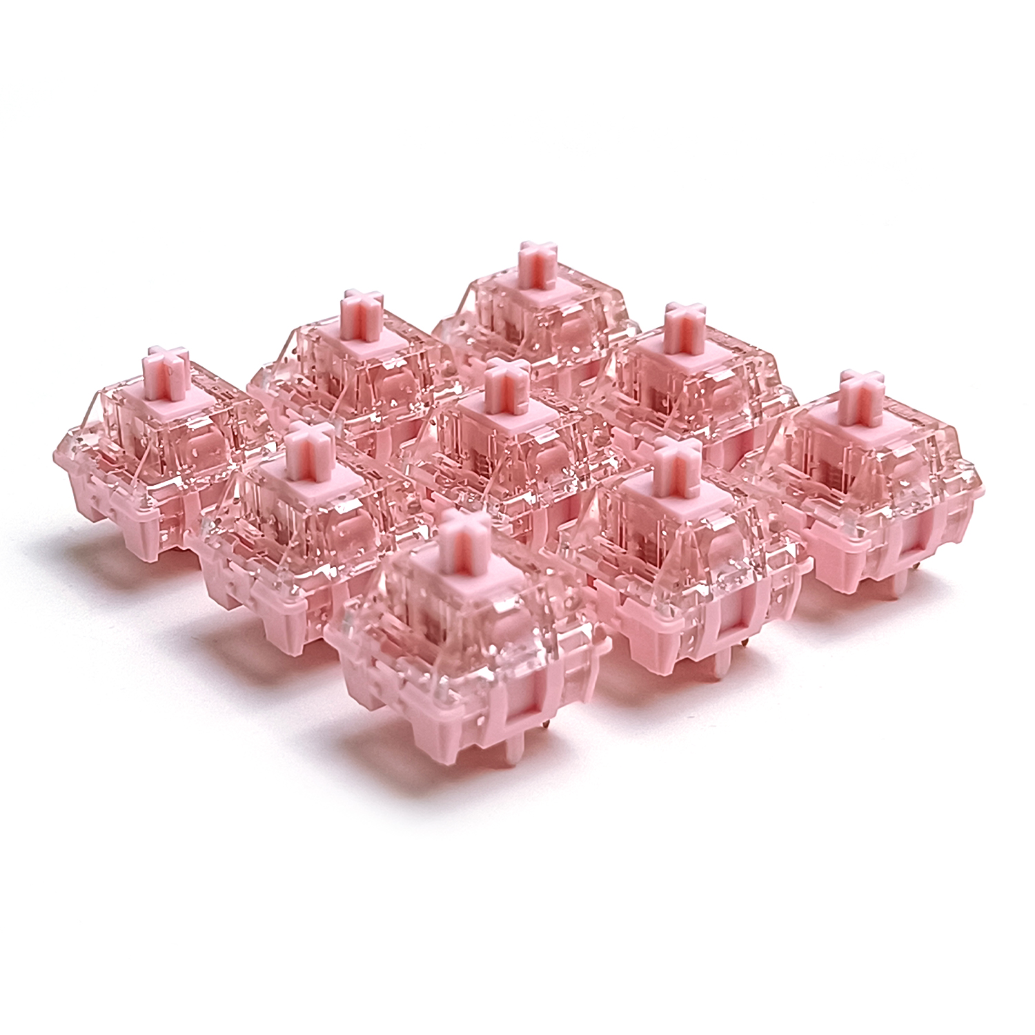 Jerrzi Cherry Blossom Pink V2 Switch - Silent Linear for Gaming