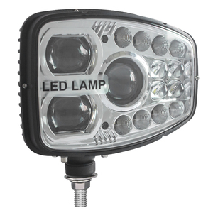 Faro delantero LED de 9 pulgadas para Tractor, con <span class=keywords><strong>marca</strong></span> E, haz alto y bajo, para podadora de nieve, cargador, combinación de luces LED - Product Image 5