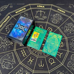 Venta Directa de 78 Mazos de <span class=keywords><strong>Tarot</strong></span> al por Mayor Cartas de Oráculo de Cristal en Inglés Adivinación Juego de Mesa <span class=keywords><strong>Tarot</strong></span> de Bruja con Guía - Product Image 4