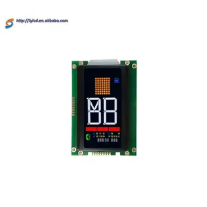 Fabrik preis kunden spezifisches LCD-Display kleines Modul 7-Segment-Aufzug LCD-Display