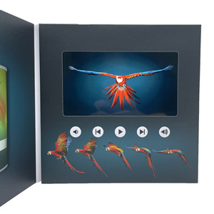 Wholesale Custom Business Gift LCD <b>Card</b> Screen <b>Wedding</b> <b>Box</b> Invitations Suite Book Video Brochure Digital Greeting <b>Cards</b> Paper - Product Image 3