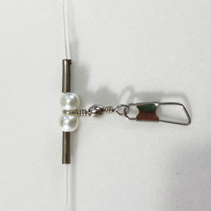 Nouveau Design 3 pièces par sac pêche Trace leurres fil Rig Spinner fil Leader avec pivotant et <span class=keywords><strong>Snap</strong></span> - Product Image 2