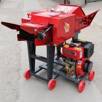 FG-260CY Moulins à Marteaux à Maïs, Hacheuses d'Ensileuse et Coupe-Paille Petits, à Moteur Diesel pour Aliments du Bétail