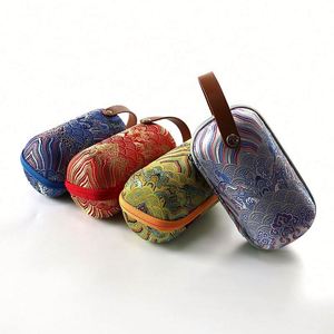 Bolsa de Transporte Personalizada de EVA para Taza de Té y Tetera China de Kung Fu, para Viajes, Picnic, Regalo, con Asa y Estuche de Almacenamiento - Product Image 1