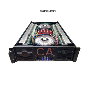CA <span class=keywords><strong>100</strong></span> Amplificatore Professionale di Alta Qualità a Doppio Trasformatore 2 Canali 3U Grande Potenza 2CH*2500 <span class=keywords><strong>Watt</strong></span> per <span class=keywords><strong>Subwoofer</strong></span> da 18/21 Pollici - Product Image 1