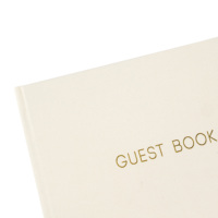 Livre d'or de mariage alternatif avec couverture en lin personnalisée, estampage à chaud, planificateur de signatures, journal, carnet pour mariage