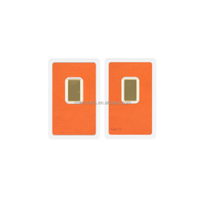 Nicht-Magnetische Versiegelte Verpackung Schweizer 5g 20g 31g Fake Gold Barren Kupferbarren 1oz Massiver Goldbarren - Product Image 2