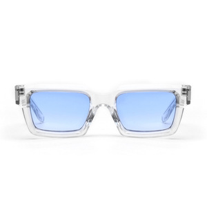 RA006 Fashion Thick Frame Square Retro CP Polarized <b>Sunglasses</b> for Unisex 2026 - Product Image 2