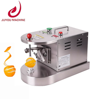 Machine à peler les fruits électrique en acier inoxydable, petite taille, pour oranges, citrons et agrumes, idéale pour les jusiers commerciaux