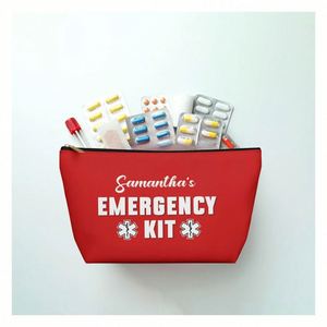 Bolsa de Medicamentos Personalizada para Exteriores, Bolsa de Primeros Auxilios Portátil, Kit de Emergencia para Viajes - Product Image 1