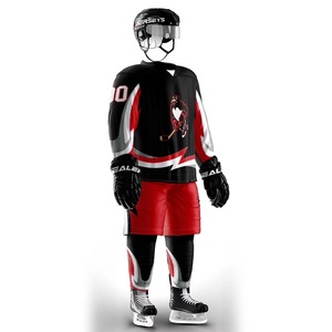 2024 New Design Custom Jugend Reversible Hockey Jersey Sublimation Hockey Hoodie - Product Image 4