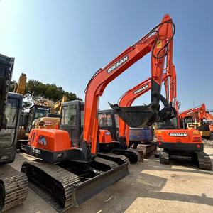 Mini pelle DOOSAN DH55 d'occasion de 5 tonnes en bon état Machines de construction pour pelleteuses Doosan d'occasion - Product Image 4