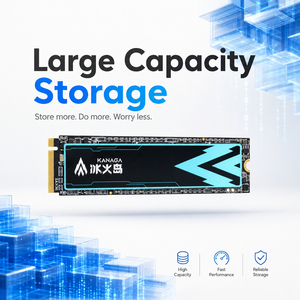 Solid State Drive M.2 NVMe Kapasitas Besar 512GB 1TB 2TB PCIe Gen3x4 2280 Hard Disk Internal untuk Penyimpanan Data - Product Image 1