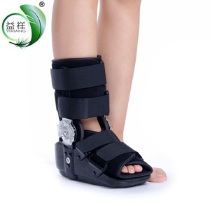 Attelle de cheville Yixiang avec plaque en acier noir, taille SML, pour soutien et correction - Product Image 1