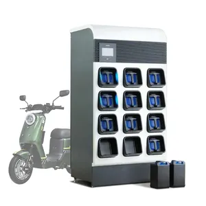 锂电池共享充电柜，电动自行车电动摩托车户外智能交换充电柜