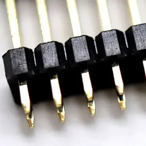 Afstand 2.54Mm Hoogte 1.5Mm 1.7Mm 2.0Mm 2.54Mm 3.0Mm Posities 2-40 Pin Dual Row Straight Type Dual Kunststof Pin Header Connector