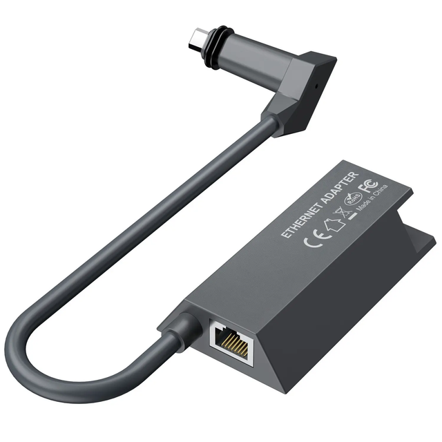 Internet Connection Network Starlink Gen2/V2 to RJ45 Female Adapter Starlink Ethernet Adapter for Satellite Internet V2,